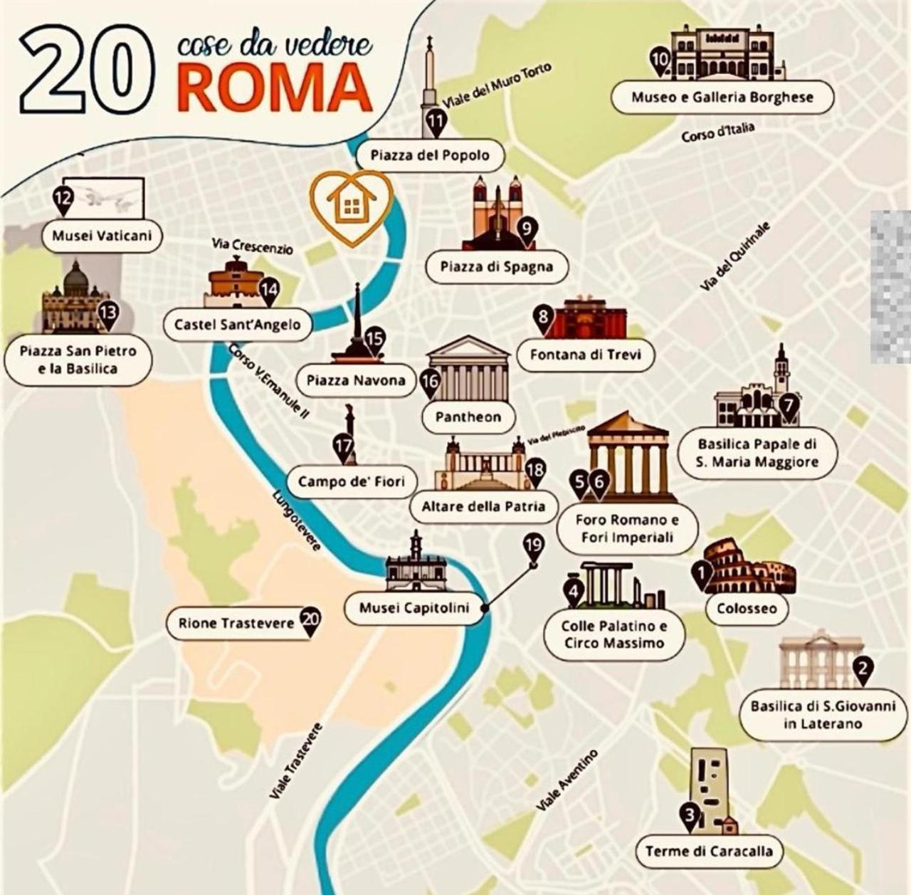 Residenza Lungotevere Dei Mellini Rome Buitenkant foto